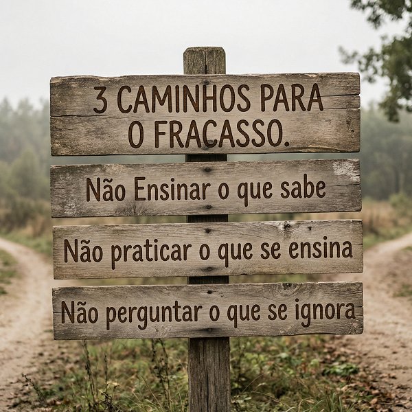 O fracasso silencioso: três formas de estagnar sem perceber